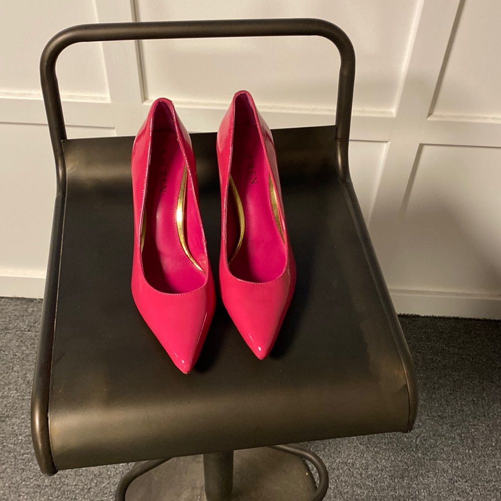 Pink and gold Ralph Lauren 👠